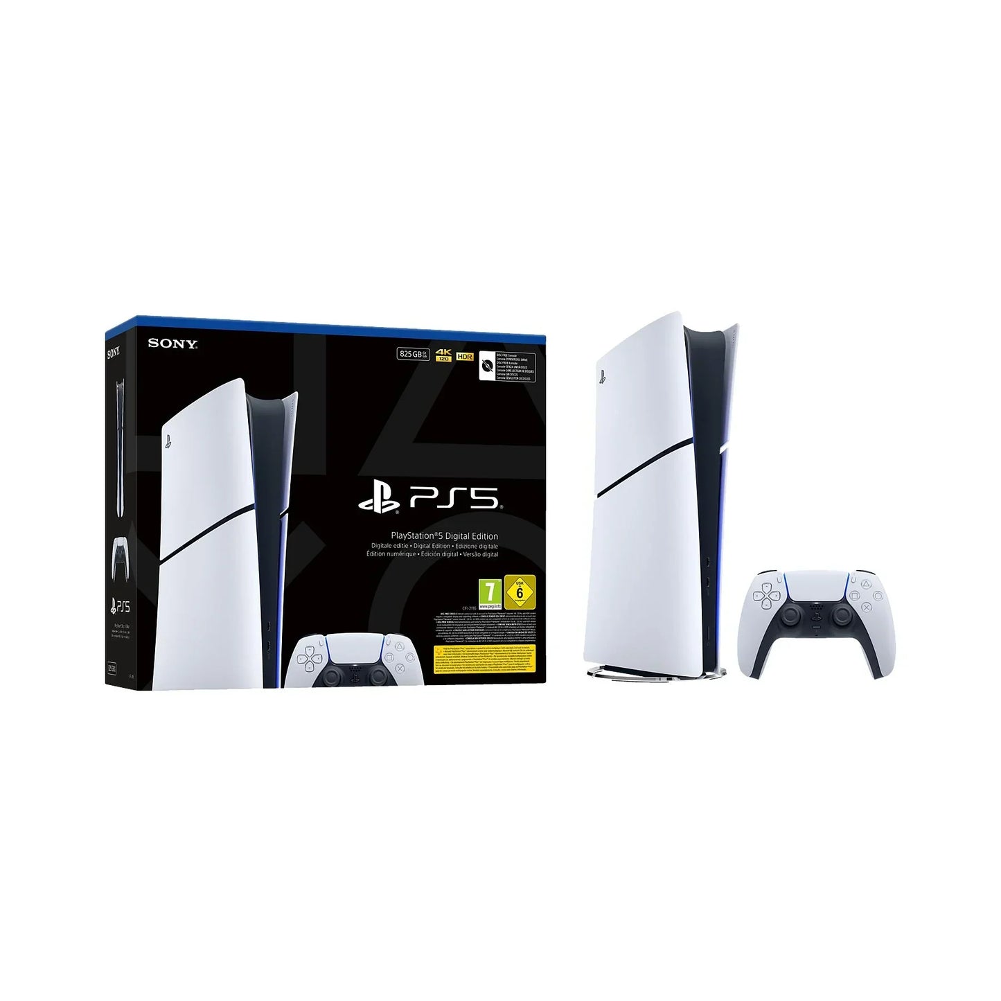Console Sony PlayStation 5 Digital Edition 825 Go